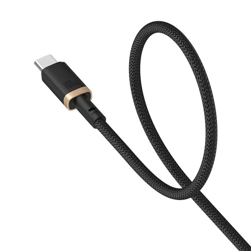 Baseus Dura Series 100W Type-C to Type-C Fast Charging cable 1m Black/Gold