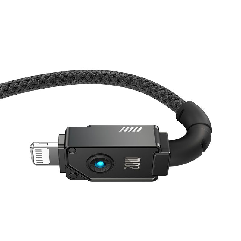 Baseus Unbreakable Series Fast Charging Data Cable Type-C to Lightning 20W Cluster 1m Black