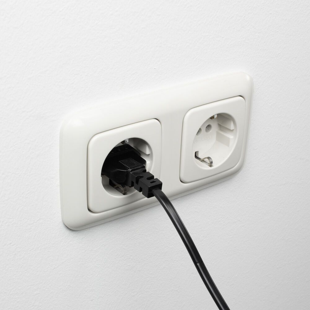 ACT AK5418 Powercord Euro male - C7 female 2m Black