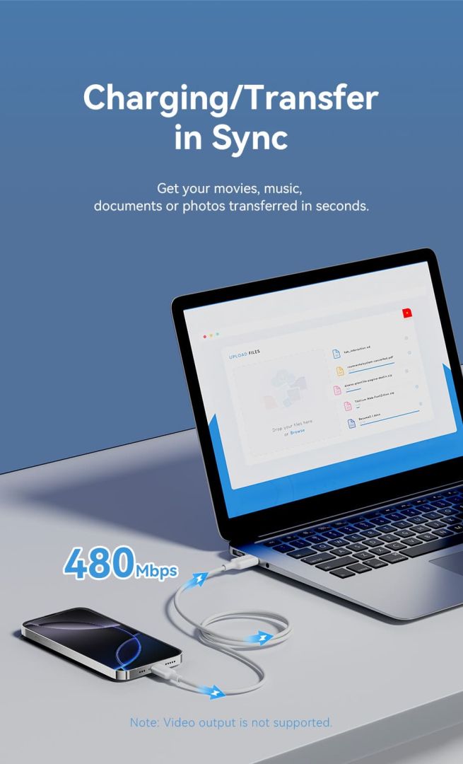 Vention Vention USB 2.0 A Male to C Male 3A PVC Type cable 1m White