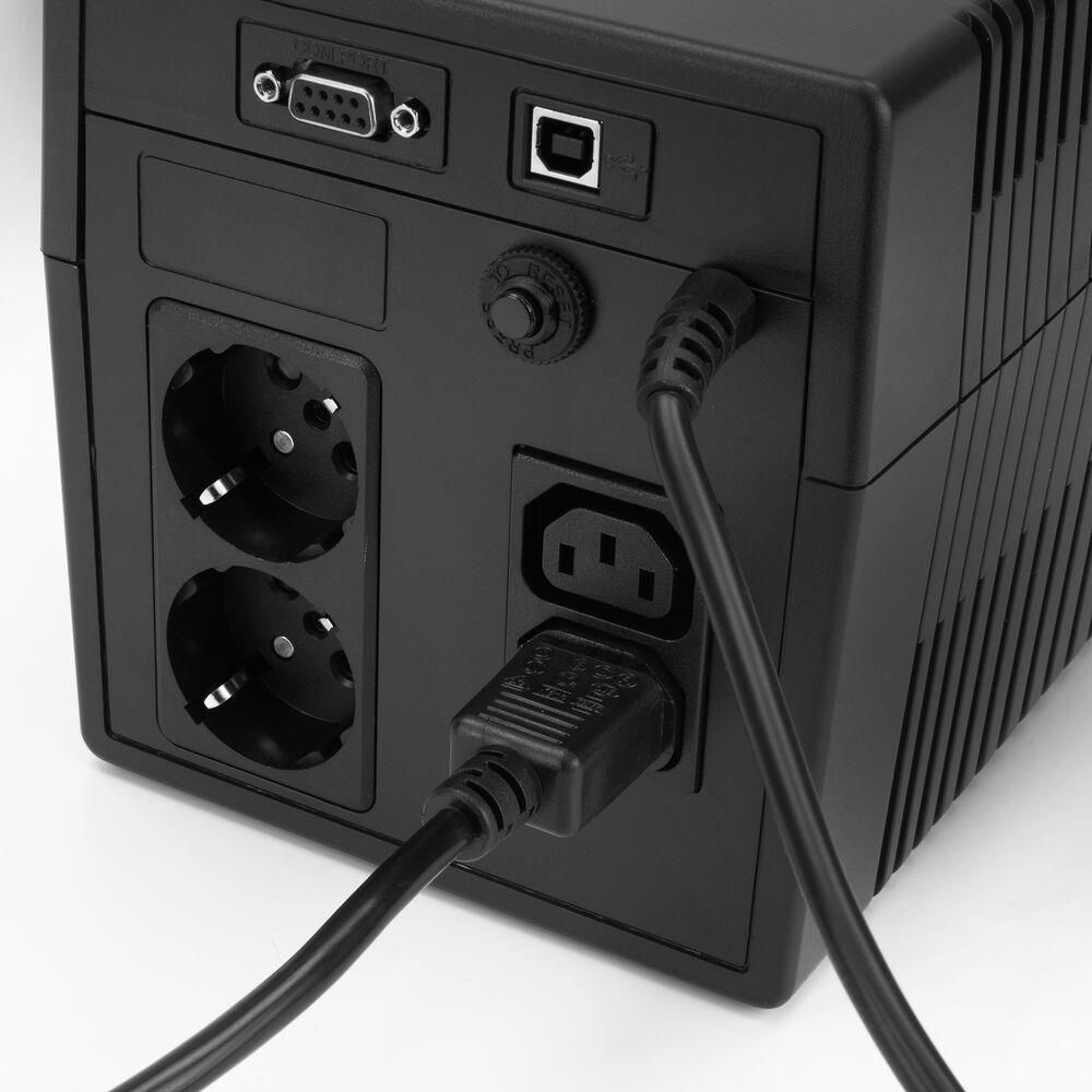 ACT Powercord C13 - C14 0.9m Black