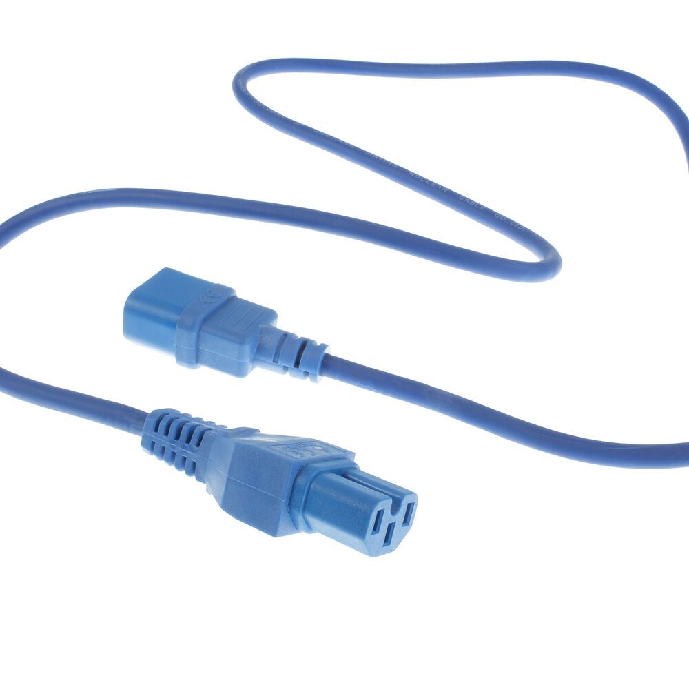 ACT Powercord C14 - C15 5m Blue