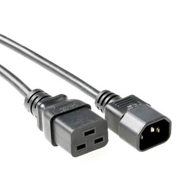 ACT Powercord C14 - C19 2m Black