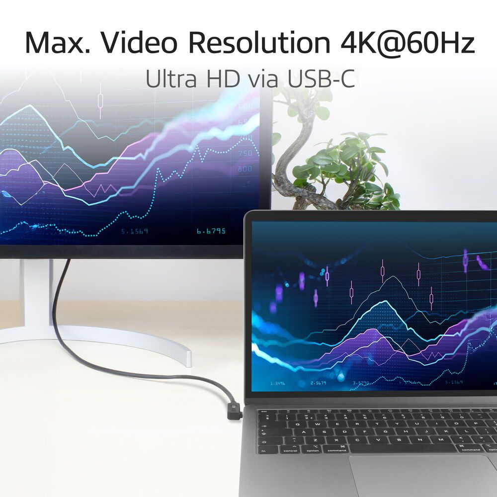 ACT USB 3.0 60W USB Type-C (left/right angled) to USB Type-C (up/down angled) Cable 1m Black