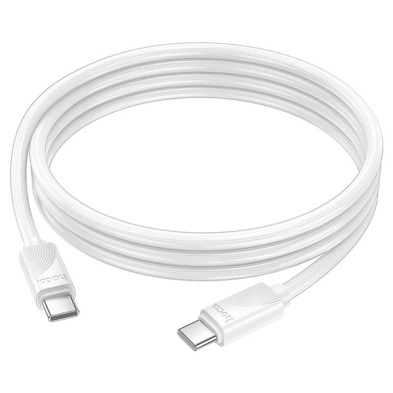 Hoco X114 Energy Cable Type-C to Type-C PD 60W fast charge 1m White