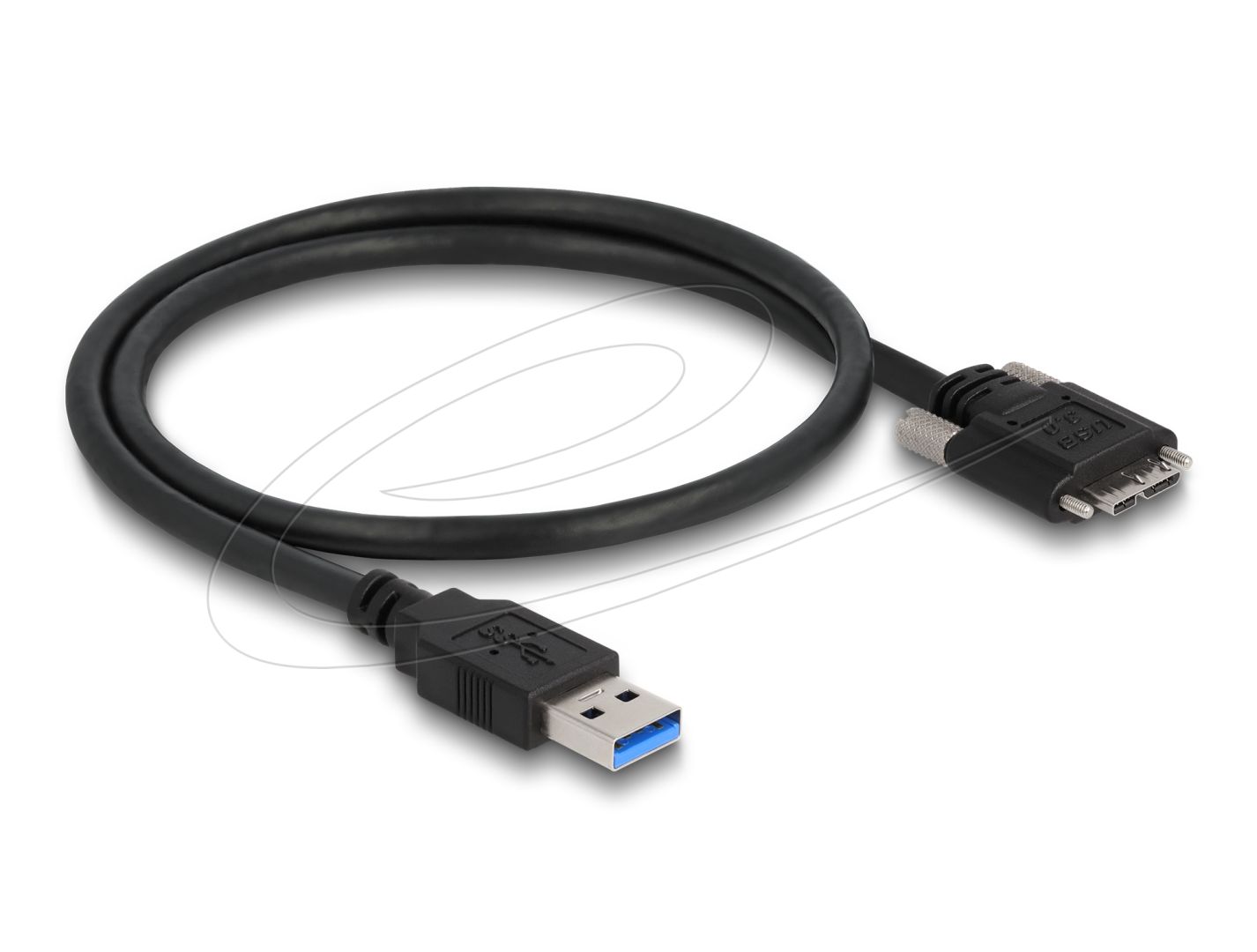 DeLock USB 5 Gbps Cable Type-A male to Type Micro-B male 0,5m Black