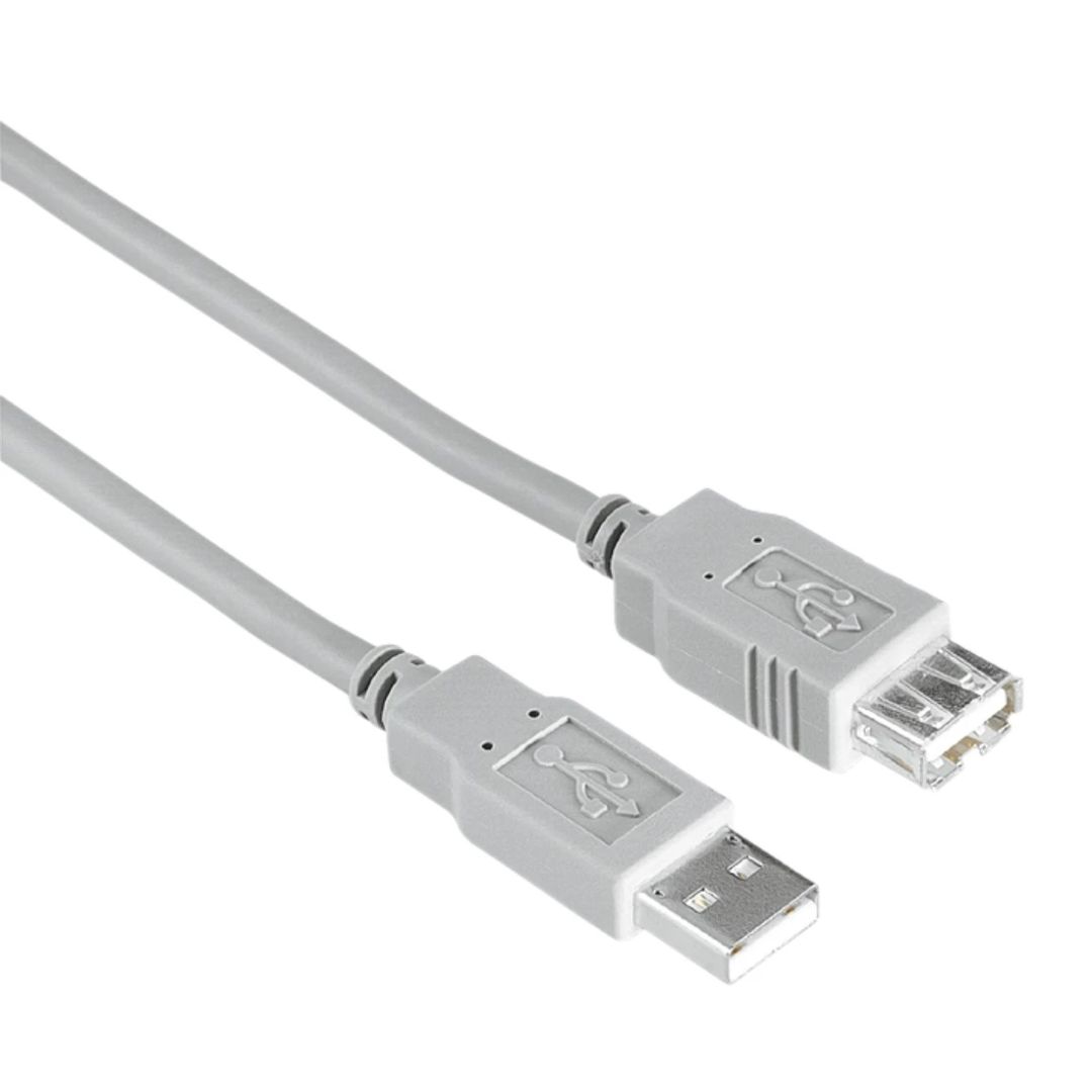 Hama FIC ECO USB kábel A-A 3m Grey
