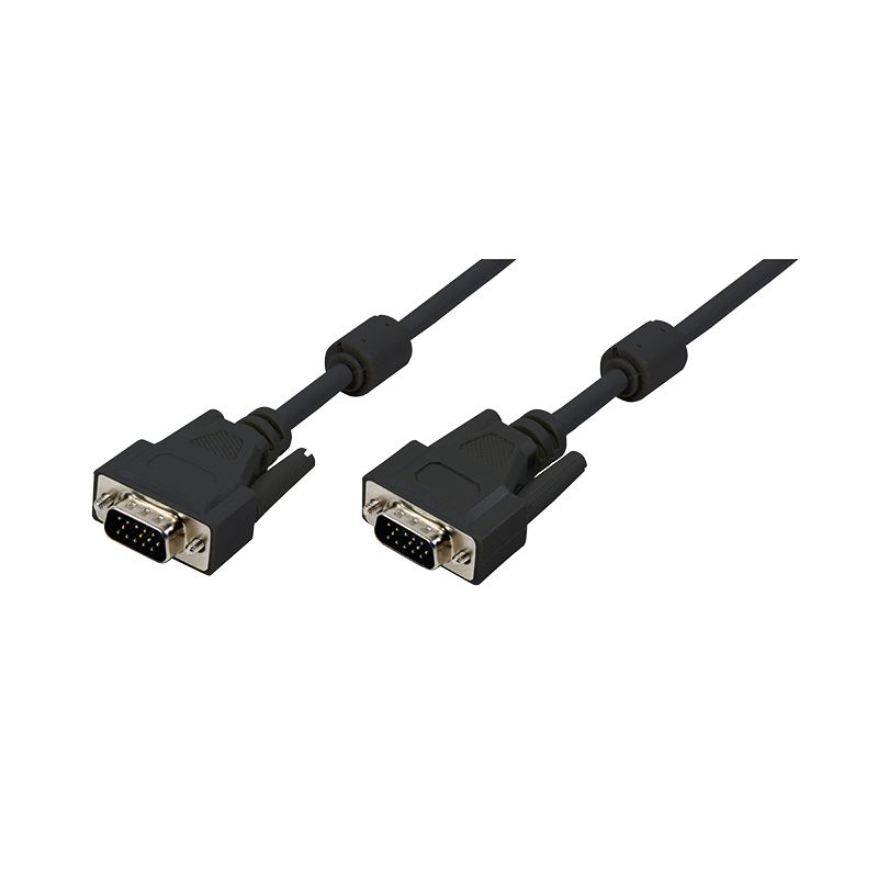 Logilink VGA HD15/M to HD15/M 20m Black