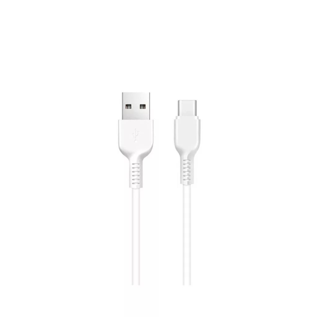 Hoco X20 charging data cable 2.4A USB-A to Type-C 3m White