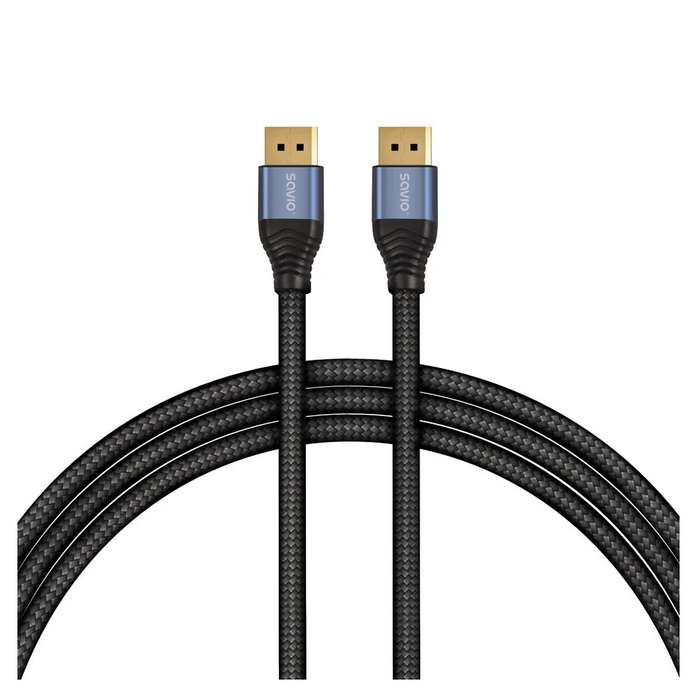 Savio CL-209 DisplayPort 8K cable 1m Black