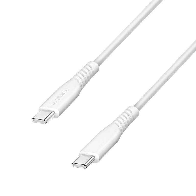 Logilink USB 2.0 Type-C C/M - C/M 60W cable 2m White
