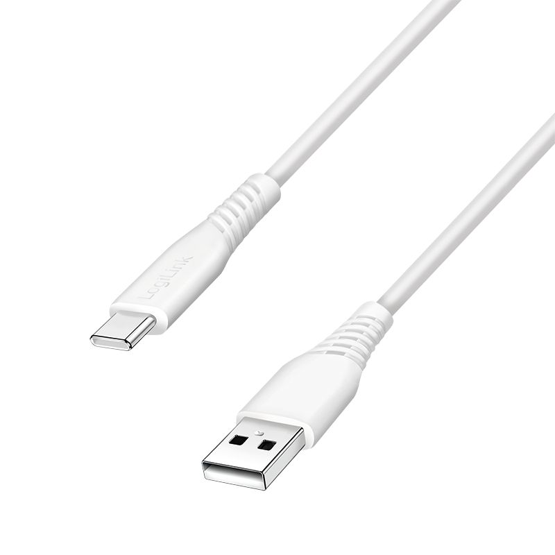 Logilink USB 2.0 Type-C C/M to A/M 15W 1,5m cable White