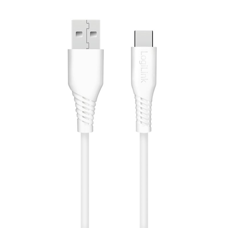 Logilink USB 2.0 Type-C C/M to A/M 15W 1,5m cable White