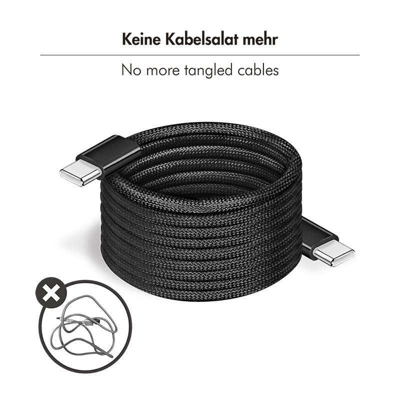 Logilink USB 2.0 Type-C C/M to C/M 100W cable 1,5m Black