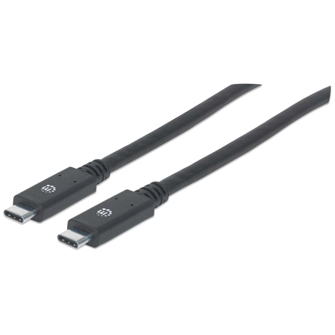 Manhattan USB 3.0 Type-C Device Cable 2m Black