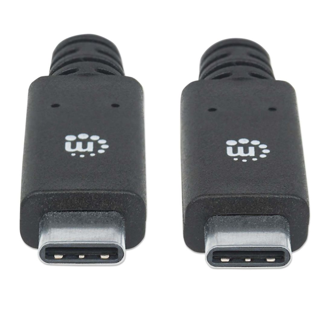 Manhattan USB 3.0 Type-C Device Cable 2m Black