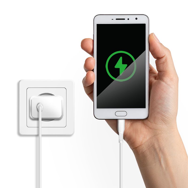 Logilink USB 2.0 Type-C cable C/M to micro USB/M 12W 1,5m White
