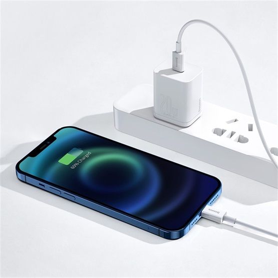 Baseus Superior 20W Type-C/Lightning Cable 2m White