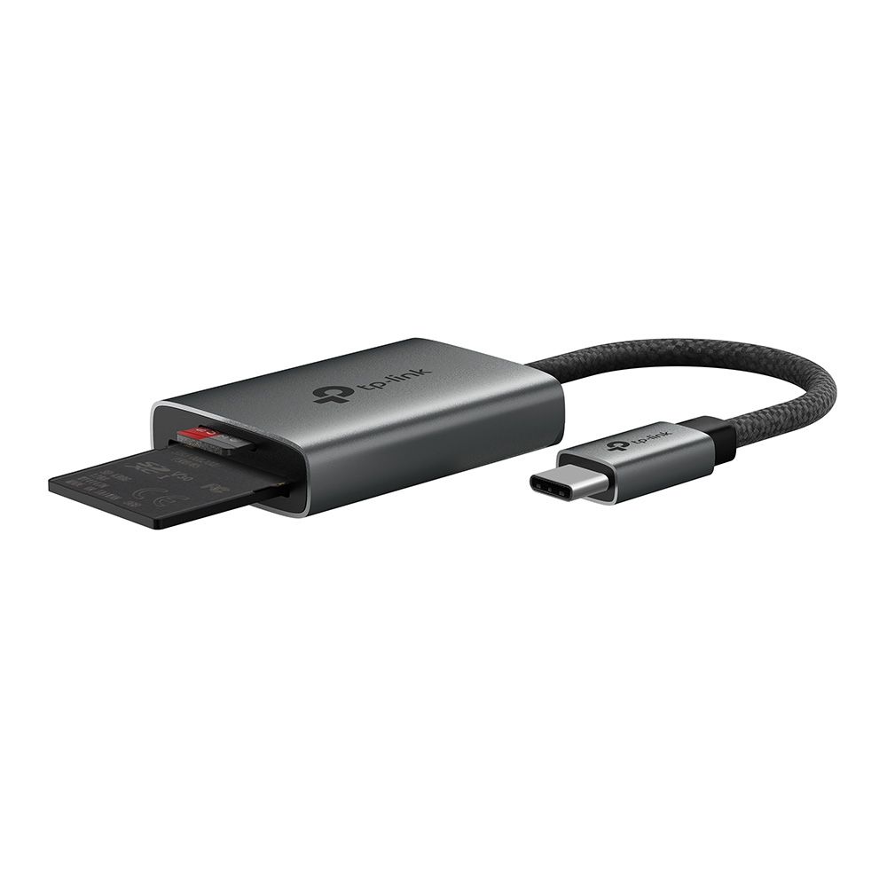 TP-Link UA440C USB3.0 Type-C to SD & microSD 3.0 Card Reader Silver