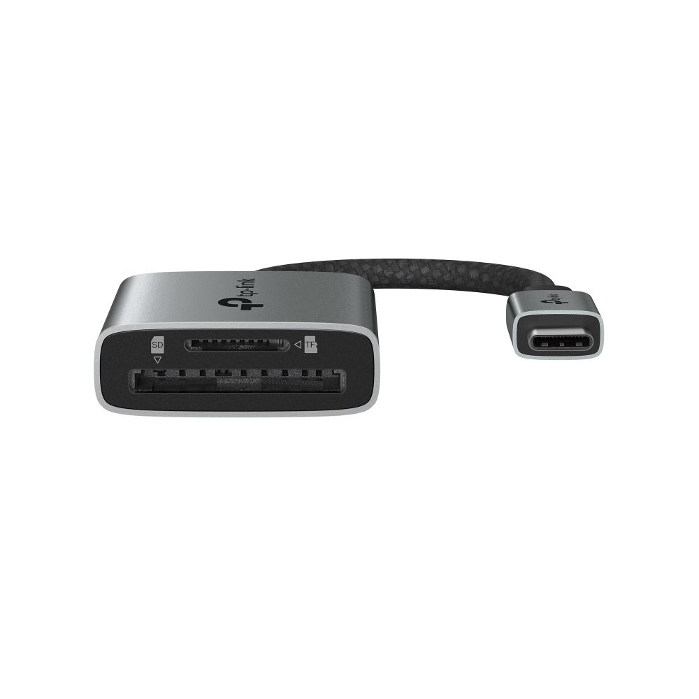 TP-Link UA430C USB Type-C to SD & microSD 3.0 Card Reader Grey