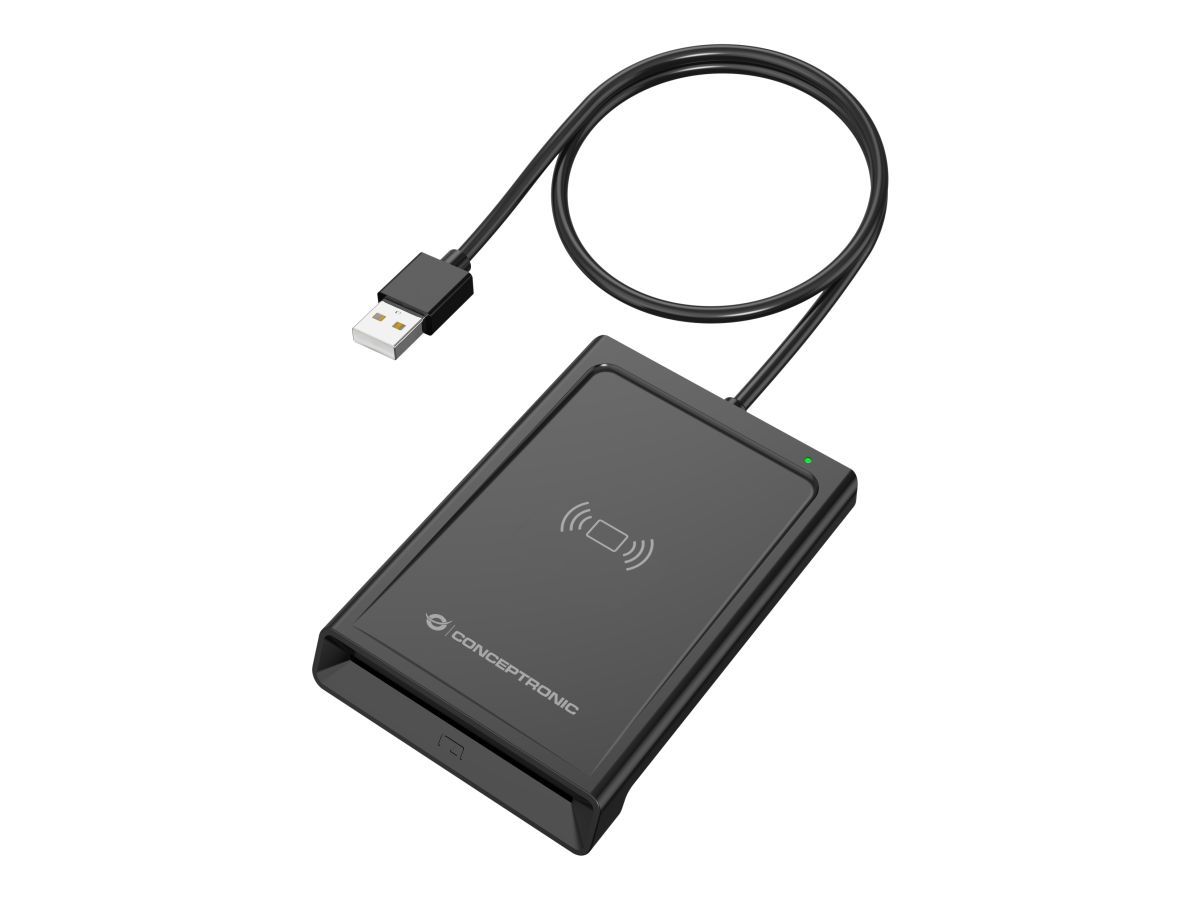 Conceptronic  BIAN11B Dual Interface NFC Smart ID Card Reader