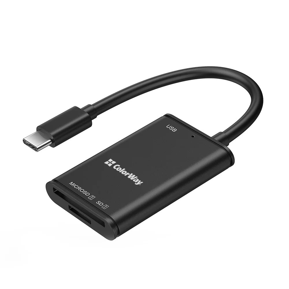 ColorWay CW-CR-02 Card Reader Black