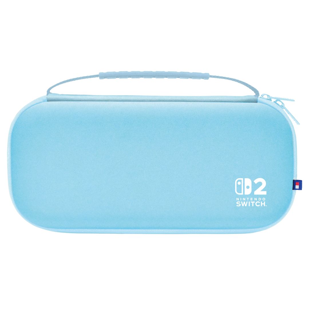 Hori Slim Tough Pouch case for Nintendo Switch 2 Light Blue