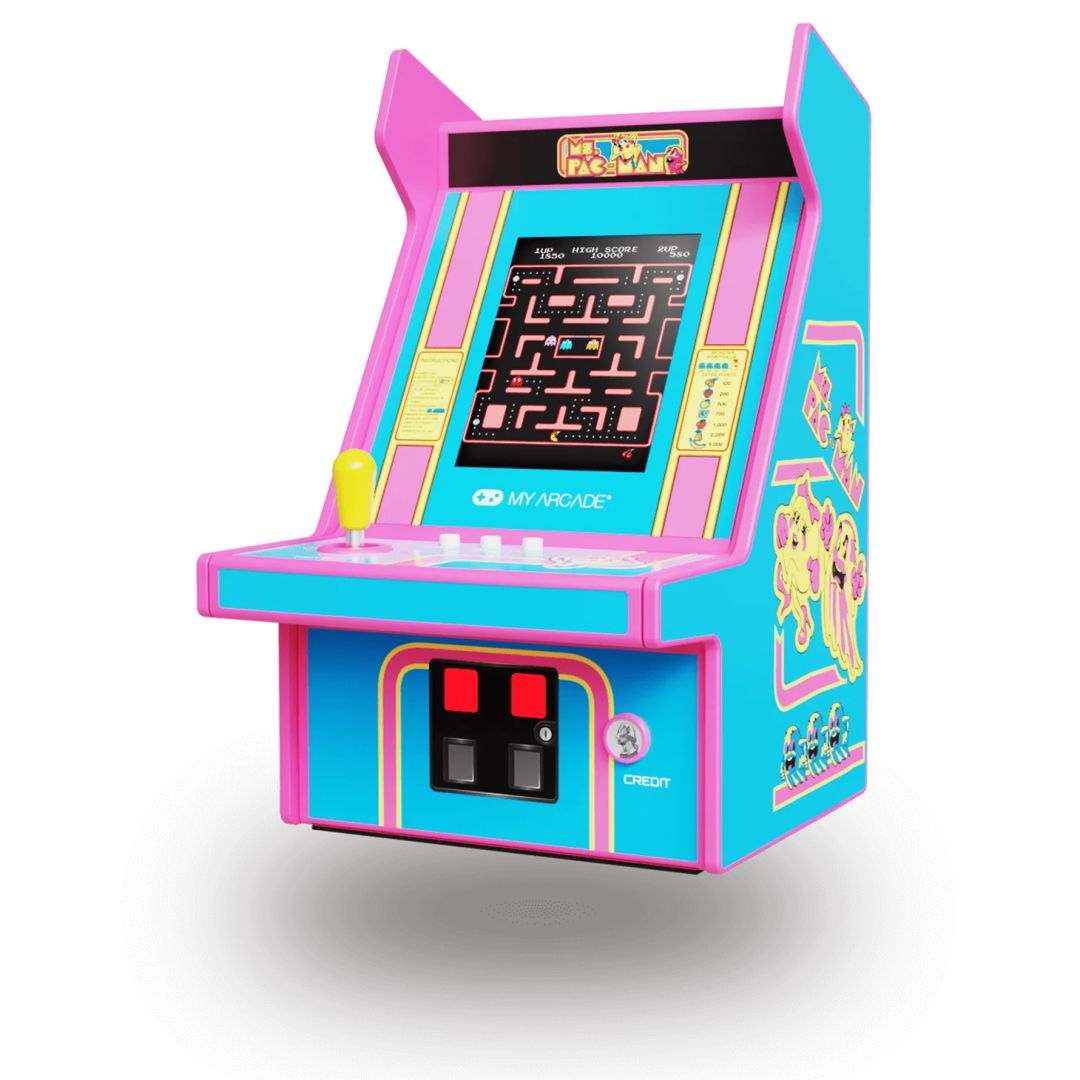 MY ARCADE Ms.Pac-Man Micro Player Pro Retro Arcade 6.75