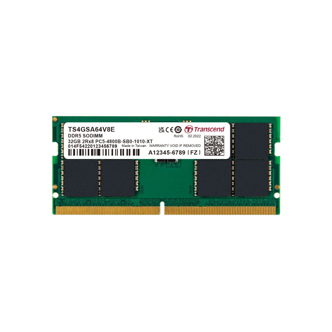 Transcend 32GB DDR5 4800MHz SODIMM