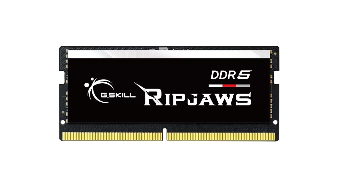 G.SKILL 16GB DDR5 4800MHz SODIMM Ripjaws Black