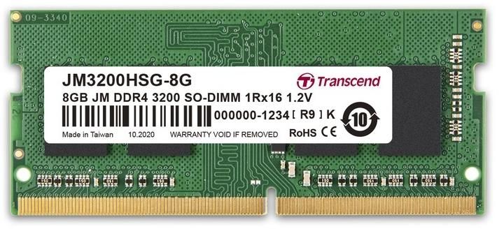 Transcend 8GB DDR4 3200MHz SODIMM