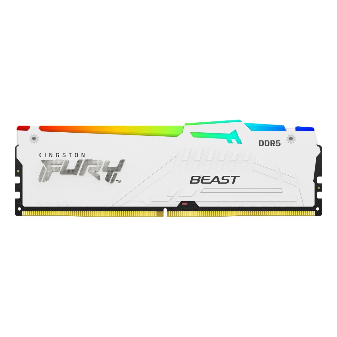 Kingston 32GB DDR5 5200MHz Fury Beast RGB White