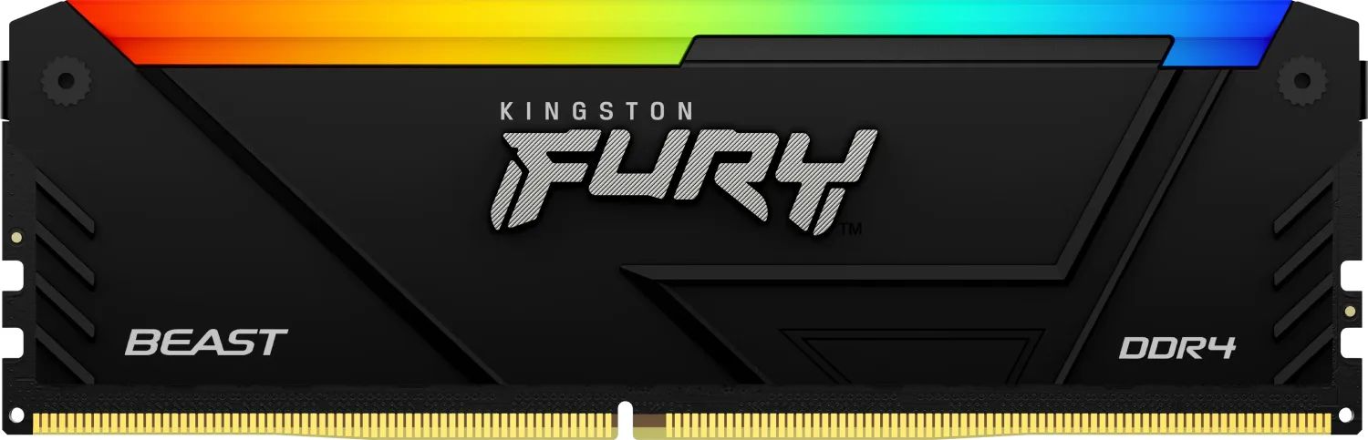 Kingston 8GB DDR4 2666MHz Fury Beast RGB Black