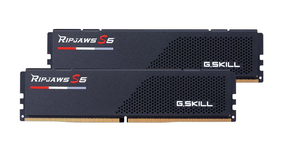 G.SKILL 32GB DDR5 6400MHz Kit(2x16GB) Ripjaws S5 Black