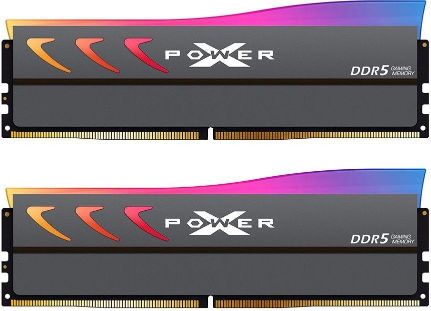 Silicon Power 64GB DDR5 6000MHz Kit(2x32GB) XPOWER Storm RGB Gaming Black