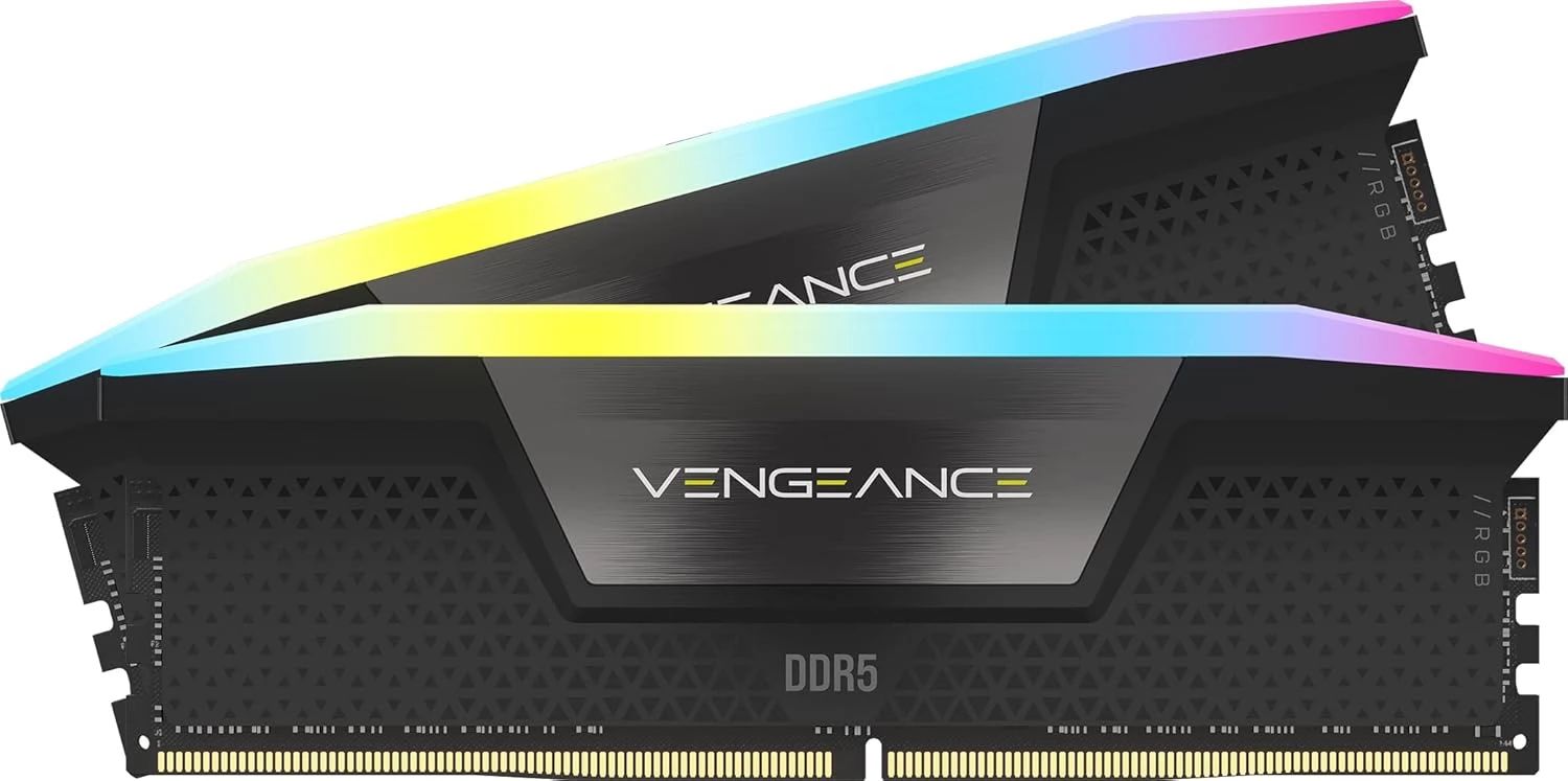 Corsair 96GB DDR5 7000MHz Kit(2x48GB) Vengeance RGB Black