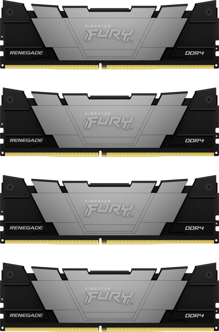 Kingston 128GB DDR4 3200MHz Kit(4x32GB) Fury Renegade Black