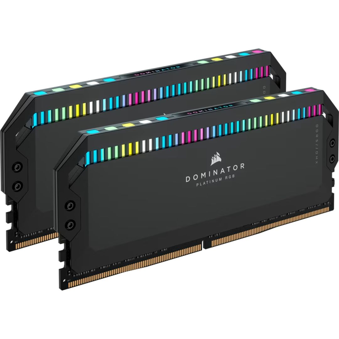 Corsair 32GB DDR5 6000MHz Kit(2x16GB) Dominator Platinum RGB Black