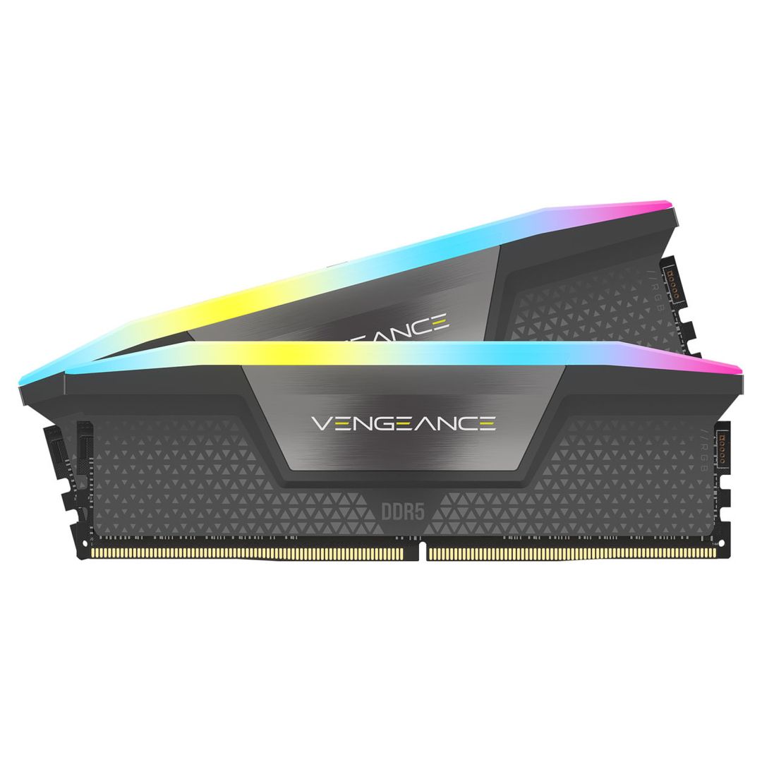 Corsair 96GB DDR5 6000MHz Kit(2x48GB) Vengeance RGB AMD Expo Grey