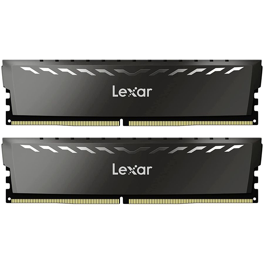 Lexar 16GB DDR4 3200MHz Kit(2x8GB) Thor with Heatsink Dark Grey