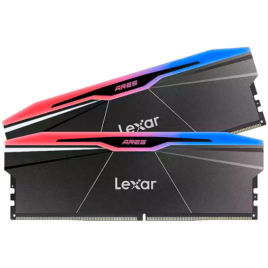 Lexar 32GB DDR5 6000MHz Kit(2x16GB) Ares RGB Black