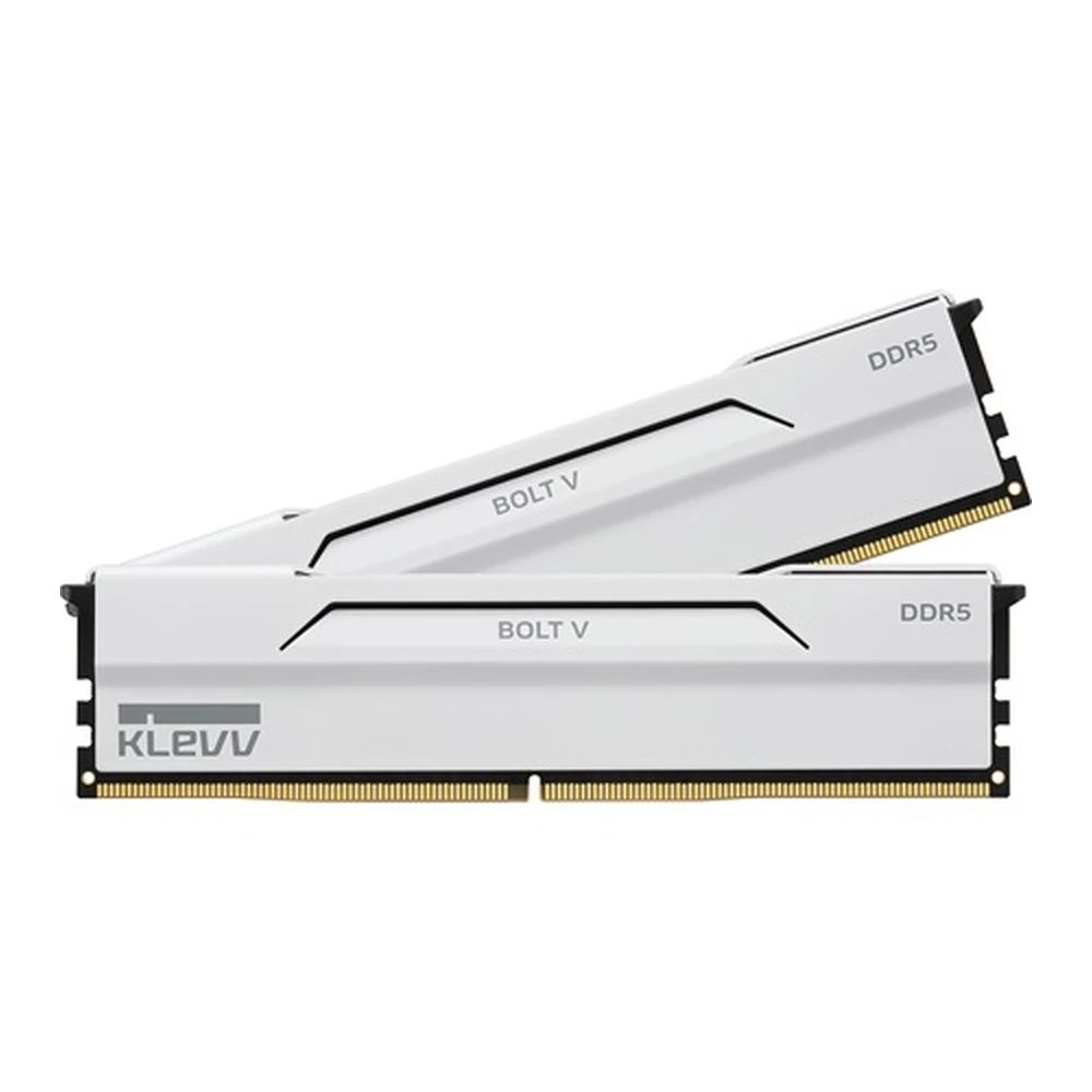 Klevv 32GB DDR5 6000MHz Kit(2x16GB) Bolt V for AMD Pure White
