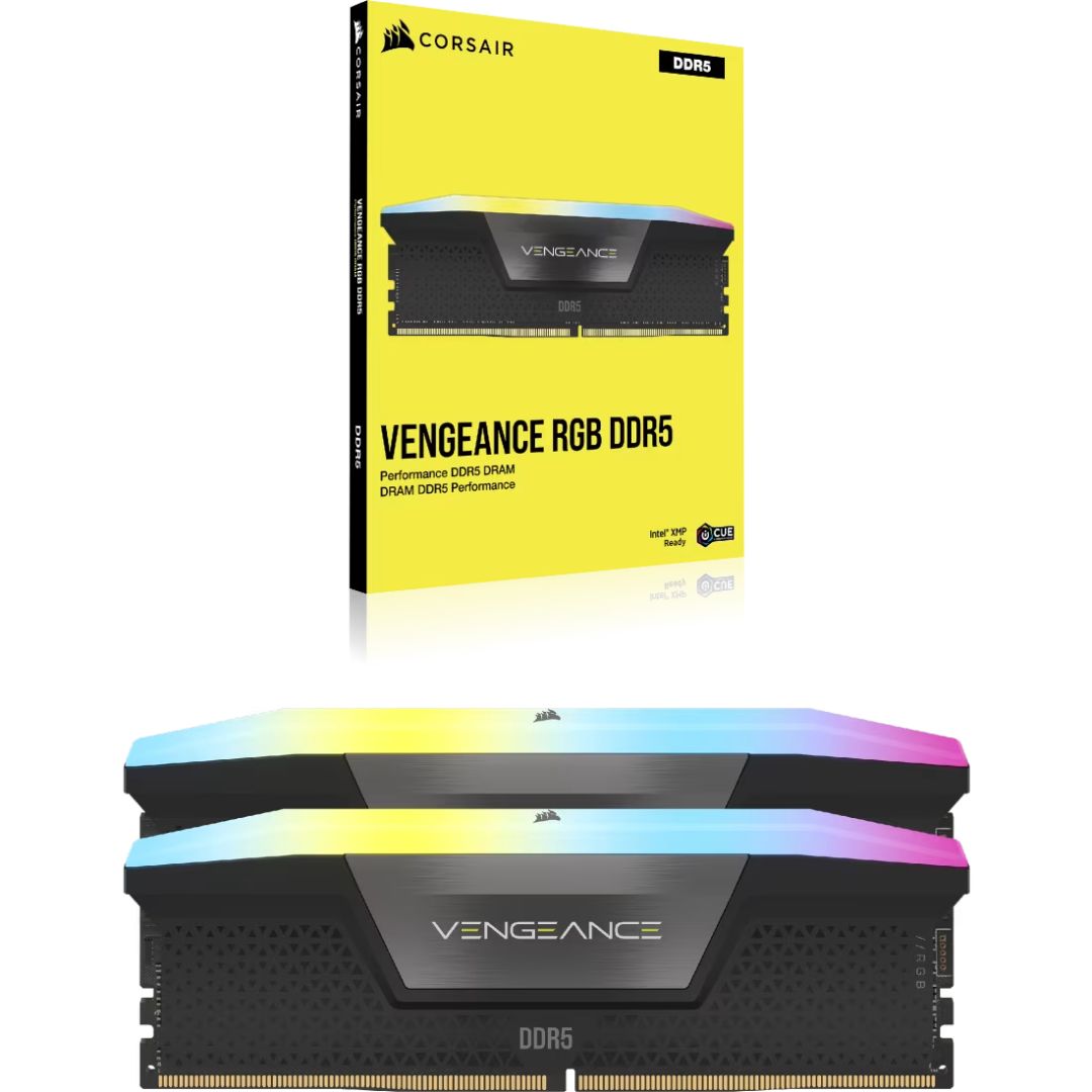 Corsair 64GB DDR5 7000MHz Kit(2x32GB) Vengeance RGB Black