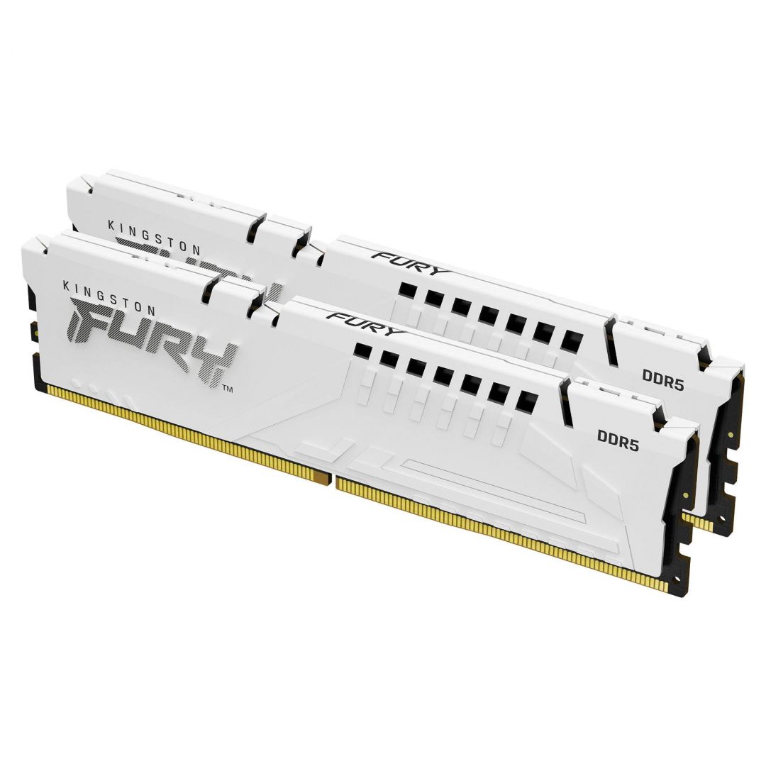 Kingston 32GB DDR5 5200MHz Kit(2x16GB) Fury Beast White