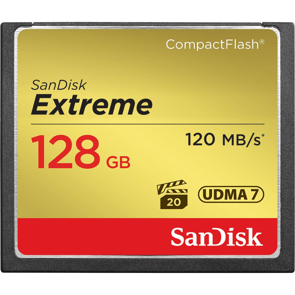 Sandisk 128GB Compact Flash Extreme