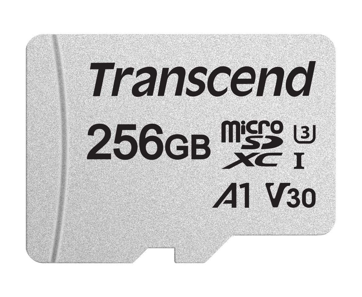 Transcend 256GB microSDXC Class 10 UHS-I U3 A1 V30 adapter nélkül