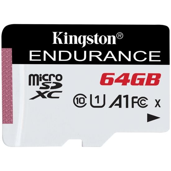 Kingston 64GB microSDXC High Endurance Class10 A1 UHS-I adapter nélkül