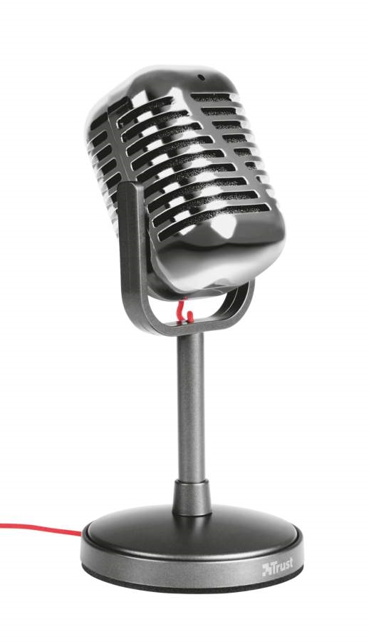 Trust Elvii Vintage Microphone for PC and laptop