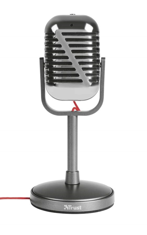 Trust Elvii Vintage Microphone for PC and laptop