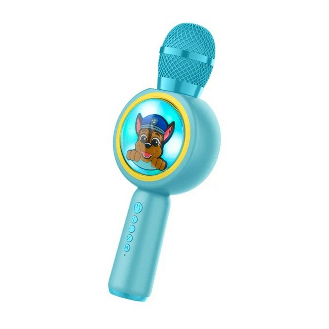 OTL Technologies PAW263 Mancs Őrjárat PopSing LED Karaoke Microphone Blue